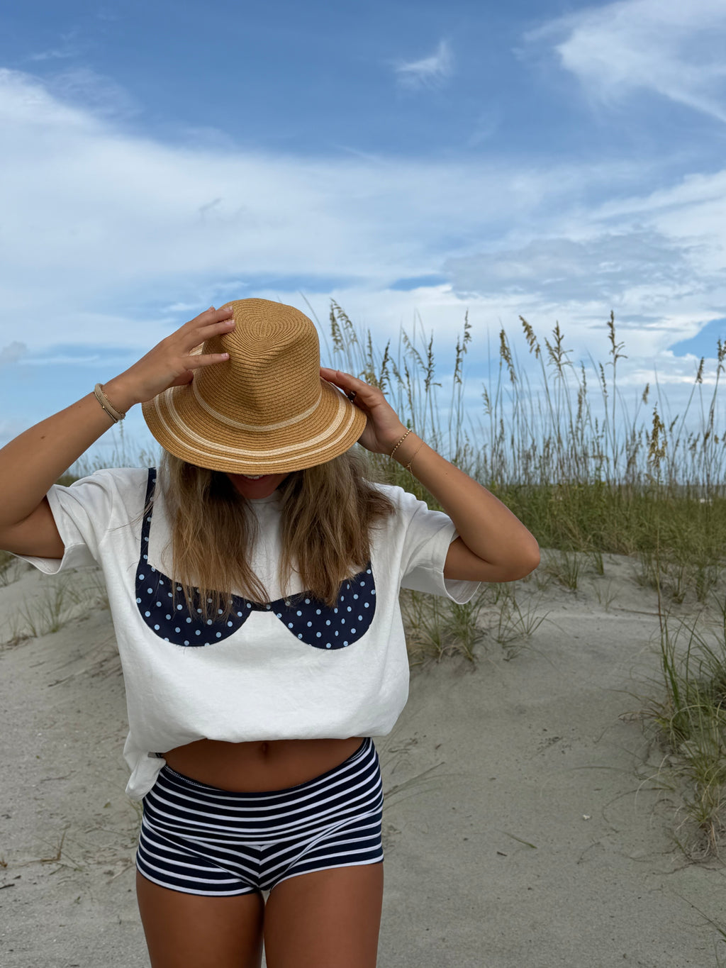 BIKINI TEE - BLUE