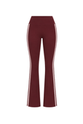 Cherry Wine Flare Leggings