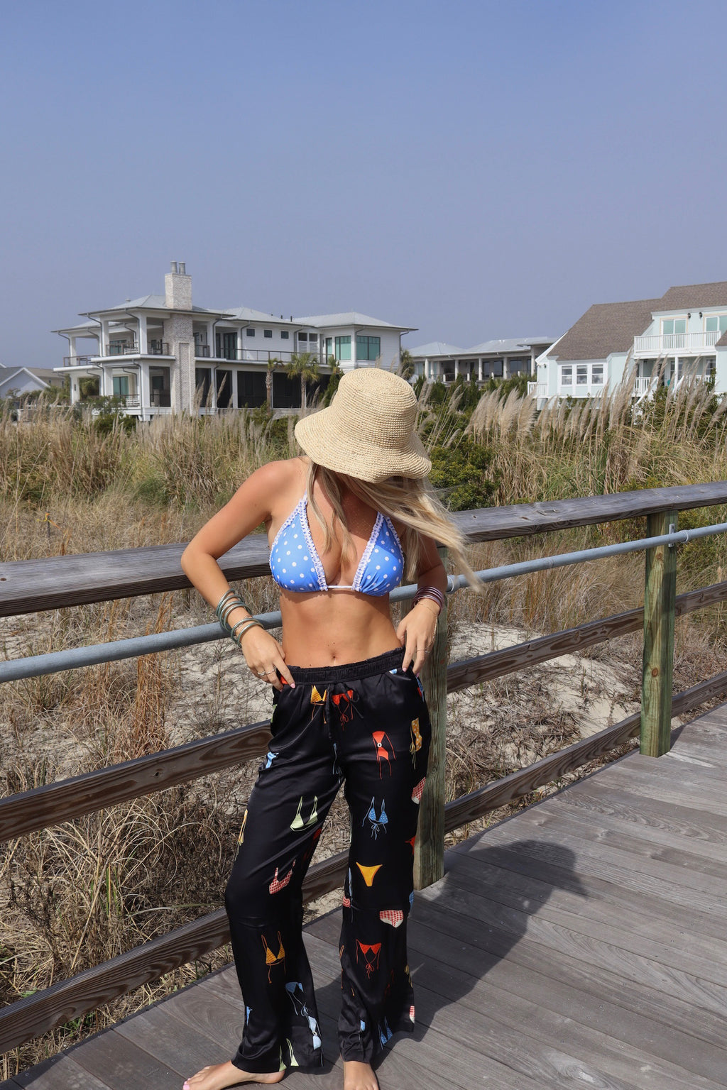 Lemon Drop Satin Pants