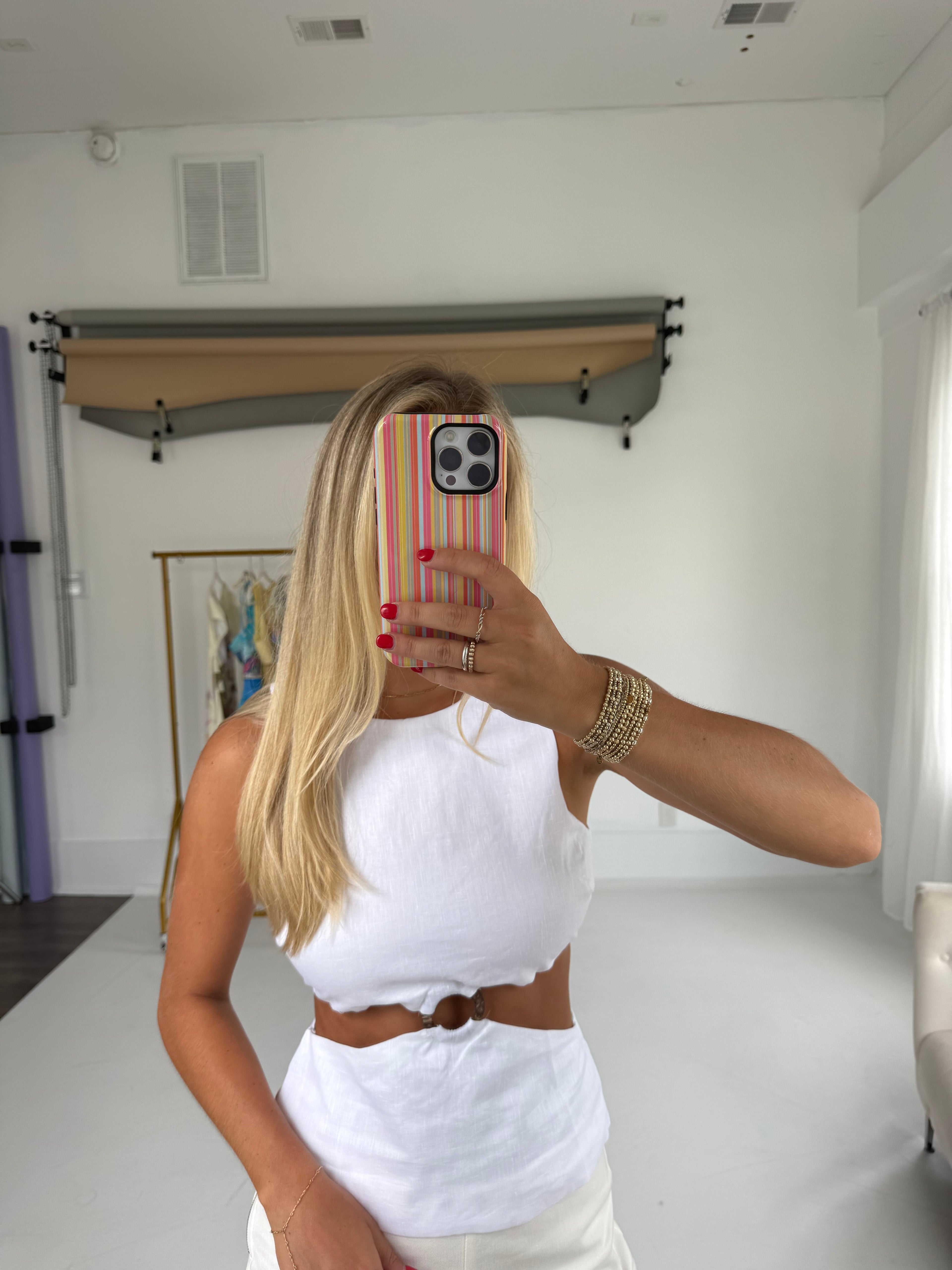 Parker Top- White