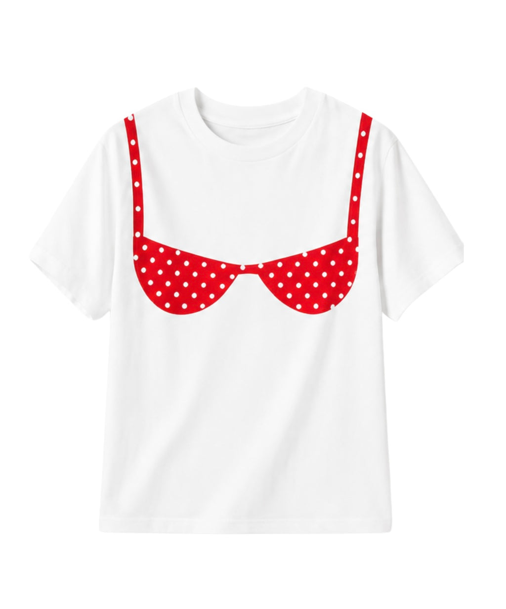 BIKINI TEE - RED