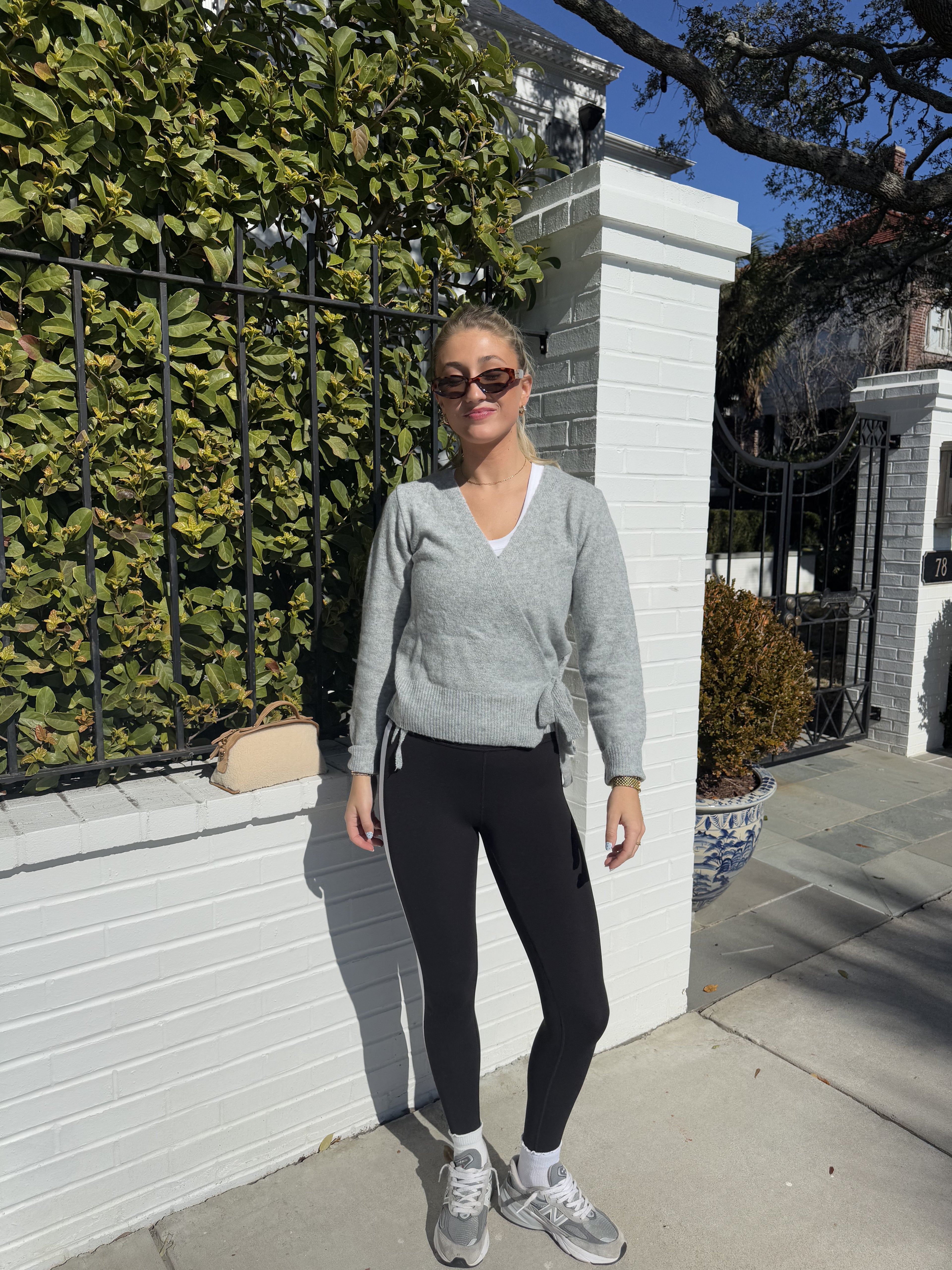 On Point Wrap Sweater