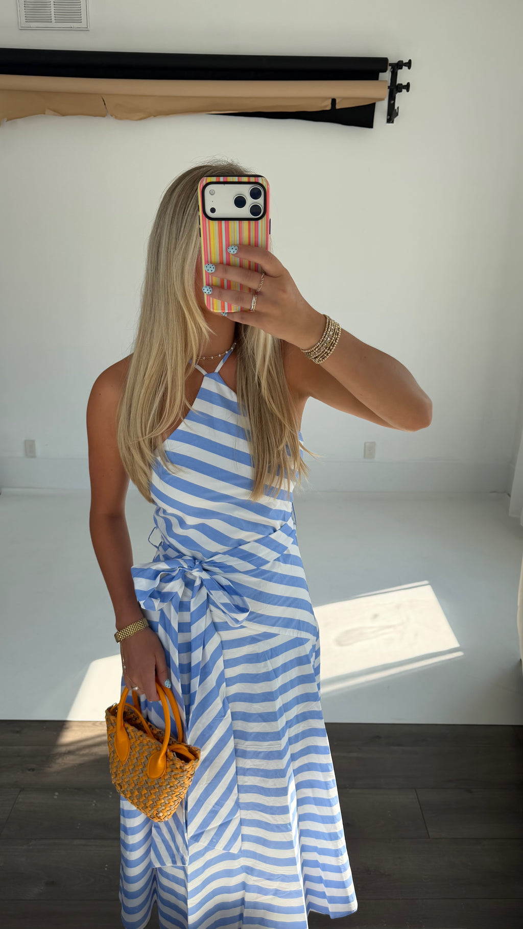 Sideline Dress (Blue)