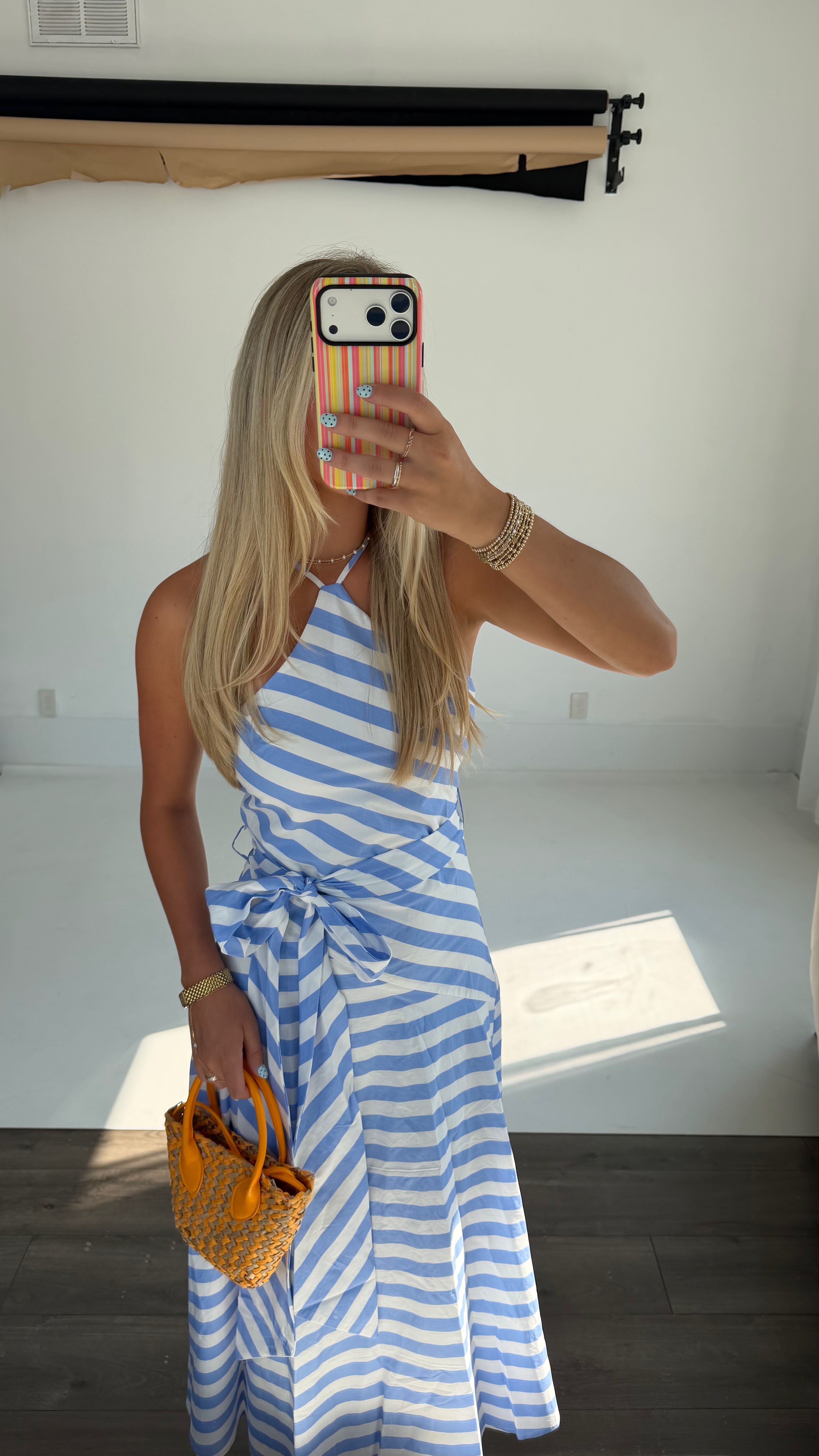 Sideline Dress (Blue)